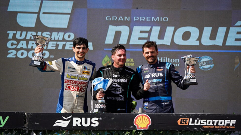 Bernardo Llaver barrió el fin de semana en Neuquén | Prensa Turismo Carretera 2000