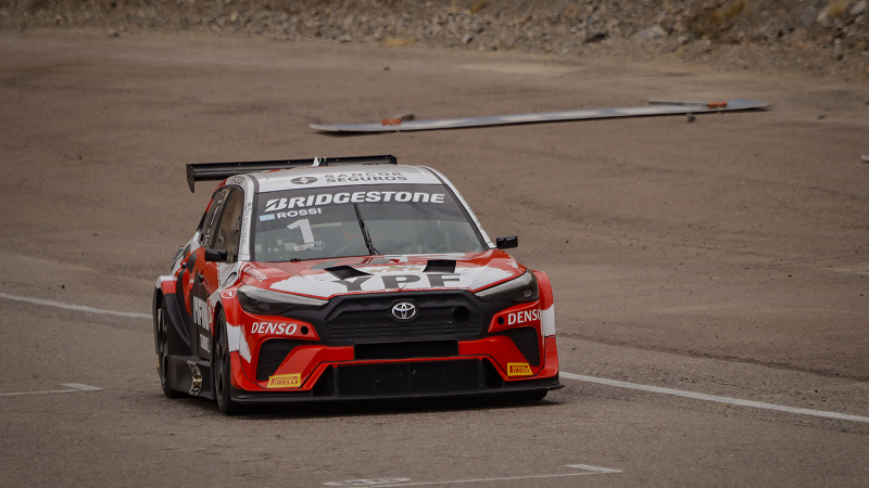 Matías Rossi dominó el contacto inicial con el asfalto sanjuanino | Prensa TC2000