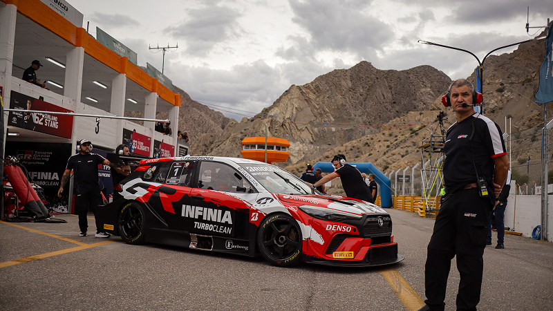 Matías Rossi se perfila como el gran candidato en San Juan tras liderar la tabla general de entrenamientos en "El Zonda" | Prensa TC2000