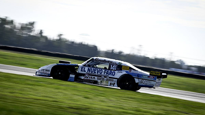 ​Francisco Luengo dominó en ambos entrenamientos en La Plata | Prensa ACTC