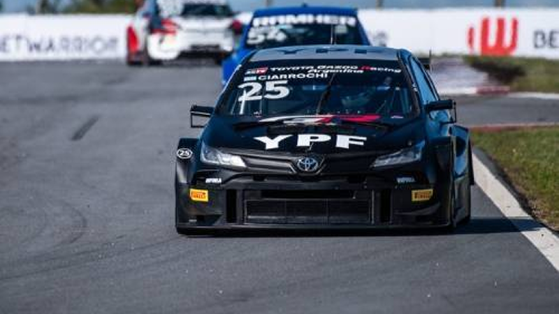 Ciarrocchi se queda con la primer actividad del domingo